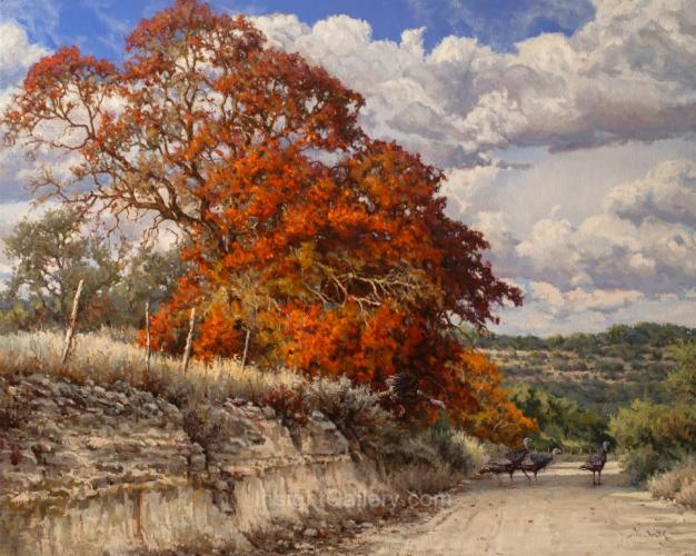 Autumn Crossing by Mark Haworth